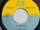 THE FOOTPRINTS /NEVER SAY DIE /THE BEACH BOYS /DARLIN' THAILAND EP 45 THAI