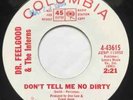 Dr. Feelgood & The Interns - Don't Tell Me No Dirty / Where Did You Go, 7