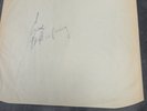Bob Marley Signed White Paper Industry Sleeve. No LP.  No Authentication.