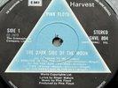 PINK FLOYD Dark Side Of Moon 1ST UK PRESS Solid Blue Triangle SIGNED Autographed