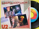 U2 Bloody Sunday/Red Light '83 Japan 7