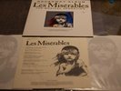 Les Misérables 1987 Original Broadway 2 LP Album by Geffen Records