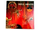 SLAYER HELL AWAITS LP ORANGE / BLACK SPLIT VINYL + POSTER