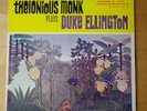Thelonious Monk   Thelonious Monk  Plays Duke Ellington    Riverside  RLP 12 201