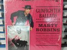 Marty Robbins Gunfighter Ballads Trail Songs Vinyl LP Columbia With Signed Photo