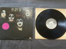 1974 KISS DEBUT PROMO WHITE LABEL CASABLANCA 9001 LP ALBUM w/ HYPE STICKER NM+