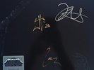Metallica Signed Vinyl Black Album James Hetfield Kirk Lars