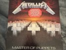 METALLICA-Master Of Puppets WHITE LABEL PROMO LP | Elektra 60439-1 1986 CLASSIC