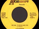 LES PARSON Music Turns Me On 45 Monmore Rare 1973 Washington DC Funk