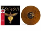 BON JOVI GREATEST HITS TIGER EYE VINYL TARGET USA EXCLUSIVE LIMITED LP *CREASE*