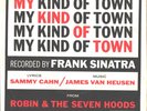 FRANK SINATRA-RARE PICTURE SLEEVE + 45--(MY KIND OF TOWN)--PS--PIC--SLV