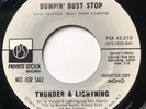 1975 Funk Soul Breaks US Private Stock Promo 45 Thunder & Lightning Bumpin' Bus