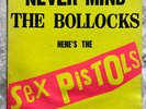 Sex Pistols Never Mind The Bollocks, 1st press UK Blank Back VG+