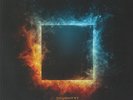 DAUGHTRY - Shock To The System - gatefold orange & blue splattered vinyl 2xLP