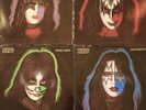ALL 4 KISS SOLO LPS-1ST PRESS Orig Set (1978) w/ PAUL AND GENE POSTER INSERTS