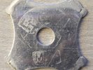 Very Rare Vintage Chilean Metal 45 RPM Record Adapter – SLG Marked  (Lot A37)