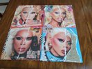 RuPaul - Gold 1 + 2 + 3 + 4 METALLIC GOLD COLORED Vinyl 4xLP Bundle 4 LP NEW