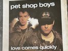 Pet Shop Boys – Love Comes Quickly  LimEd 10” Vinyl + Original Poster UK 1986 NM