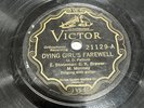 Victor 78 RPM Ernest Stoneman, Brewer, Mooney - Dying Girls Farewell 21129 V