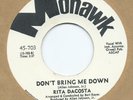 NORTHERN SOUL 45 - RITA DACOSTA 