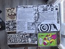 Pushead Septic Death Fan club Ephemera Stickers Punk Crust