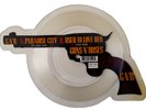 EX/EX GUNS N' ROSES Paradise City VINYL SHAPED PICTURE DISC 1988