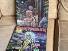 IRON MAIDEN Killers & Somewhere In Time Vinyl OG SOUTH AFRICA Johannesburg LOOK