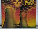 Nuclear Assault - Survive Vinyl LP 1988 First US Combat IRS-42195 Thrash Metal