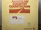 American Country Countdown Bob Kingsley 4/13/85 3 LP Vinyl Box Set Cue Sheets