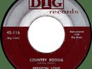 PRESTON LOVE ORCH (w/ Sailor Boy) Country Boogie / Country Home 45rpm Dig 1956