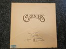 KAREN  RICHARD CARPENTER HAND SIGNED AUTOGRAPHED RECORD ALBUM CARPENTERS G2U