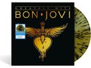 BON JOVI GREATEST HITS BLACK & GOLD SPLATTER VINYL WALMART USA LP NEW *CREASES*