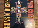 Guns N Roses Appetite for Destruction LP Geffen GHS 24148 1987 US Press Cross