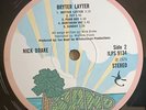 Nick Drake LP Bryter Later UK Pink Island Rim 1st Press FANTASTIC VINYL & AUDIO