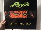 1988 Viny Recird Album Open Up And Say Ahh  Poison