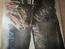 The Rolling Stones Sticky Fingers mit 4 Autogrammen. LP Vinyl