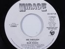 Modern Soul Boogie 45 BLUE MAGIC See Through MIRAGE VG++/VG+ promo HEAR m