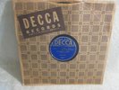 Ink Spots If I Didn't Care 78 RPM Record Vocal Group VG+ Shellac Decca W/Sleeve