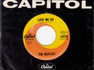 Beatles: Love Me Do -NO DASH  -Capitol Canada 72076 Ringo 1963 MONO 45 McCartney