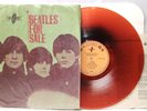 Classic rock lp THE BEATLES For Sale TAIWAN color vinyl & LYRIC SHEET First 1157