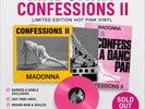 Madonna CONFESSIONS II Hot Pink Vinyl LP Barnes & Noble Exclusive VERY RARE +NEW