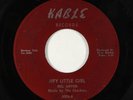 Garage Teen 45 - Mel Anton & the Checkers - Hey Little Girl - Kable - obscure