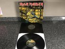 LP VINYL IRON MAIDEN ALBUM PIECE OF MIND 1983 UK 1ST PRESS EMA 800 EX+/EX+