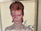 David Bowie SIGNED 'Aladdin Sane' original vinyl LP - COA