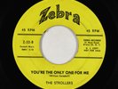 Doo-Wop R&B 45 - Strollers - You're The Only One For Me - Zebra - promo