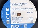 ART BLAKEY & HIS MESSENGERS  Musa's Vision BLUE NOTE POST WAR BOP JAZZ 78 E-