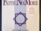 FAITH NO MORE We Care A Lot SEALED WHITE VINYL LP Reissue