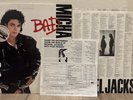 Michael Jackson BAD   OE40600 (PROMO) Original 1987 1st Pressing LP VG+
