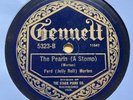 JAZZ PIANO: JELLY ROLL MORTON - ’THE PEARLS’ 1923 GENNETT 78 NICE PLAYER