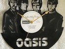 New OASIS Clock. Laser cut from unwanted vinyl LP record in Oasis design